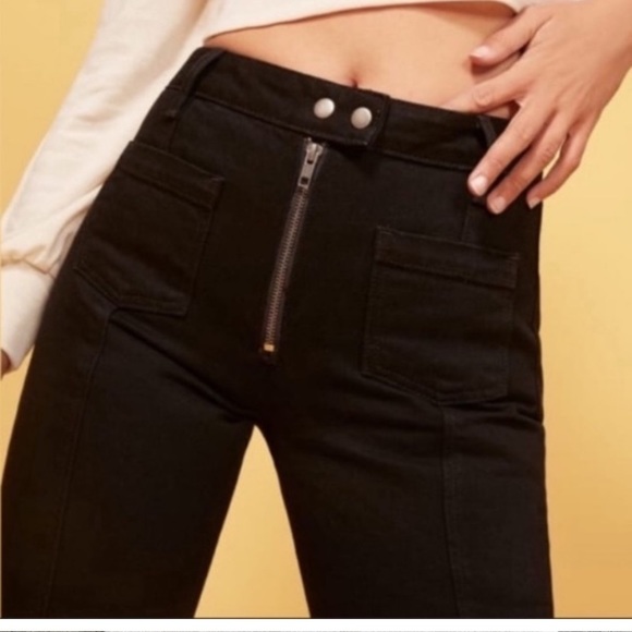 Reformation Elle Black Jeans - Picture 2 of 8